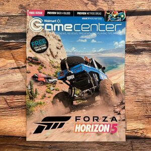 Walmart Gamecenter Magazine Aug/Sep 2021 Issue 77 Forza Horizon 5 Metroid Dread
